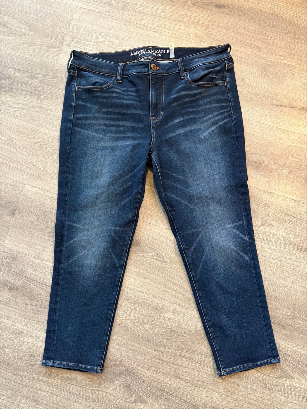 American Eagle Outfitters Women's Dark Indigo Skinny Jeans